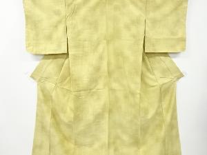 リサイクル　暈し柄織り出し手織り節紬着物